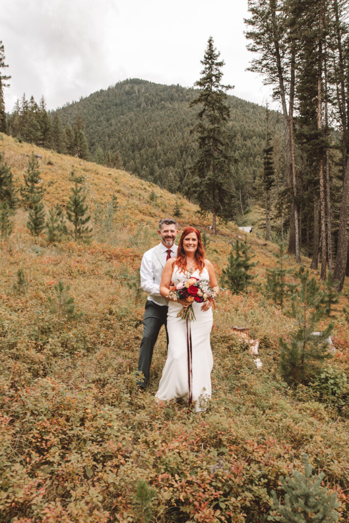 Couple in the mountains