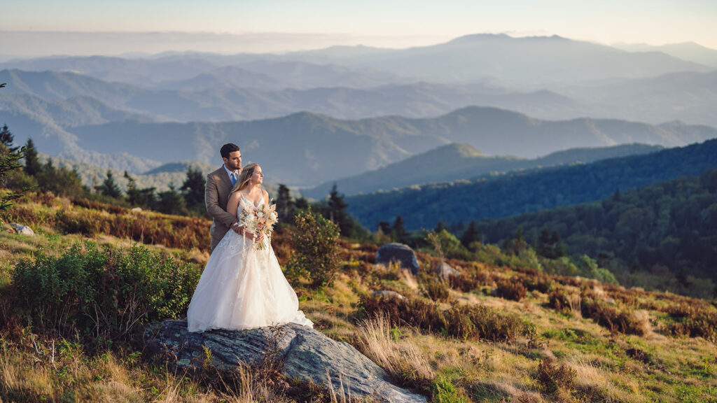 Wedding florals in the mountains of the Tetons