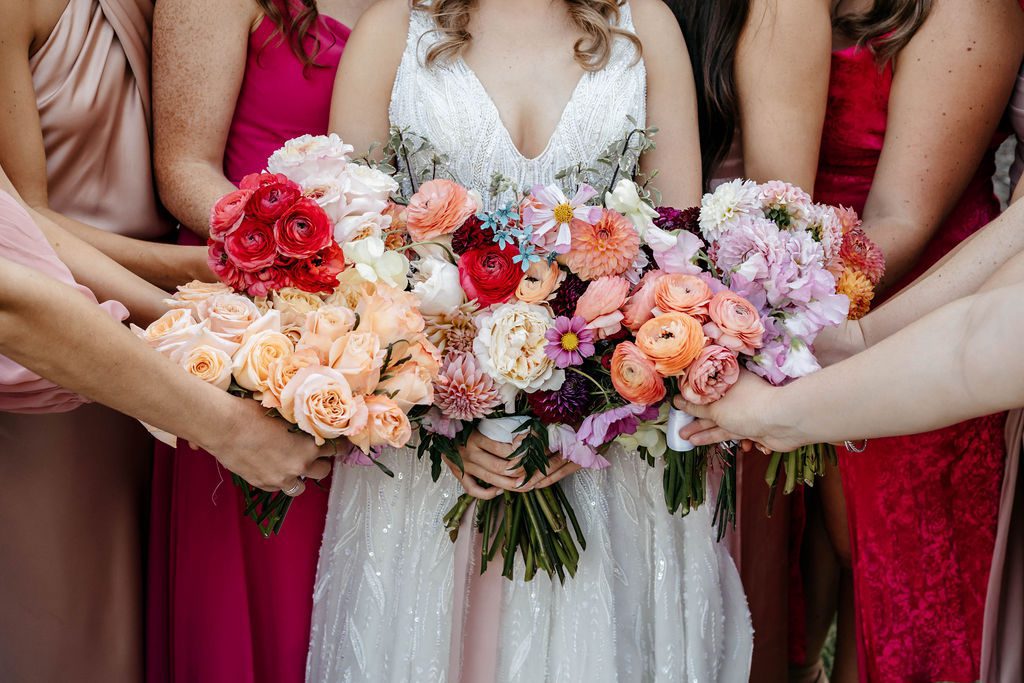 Gorgeous wedding flowers at Nashville location
