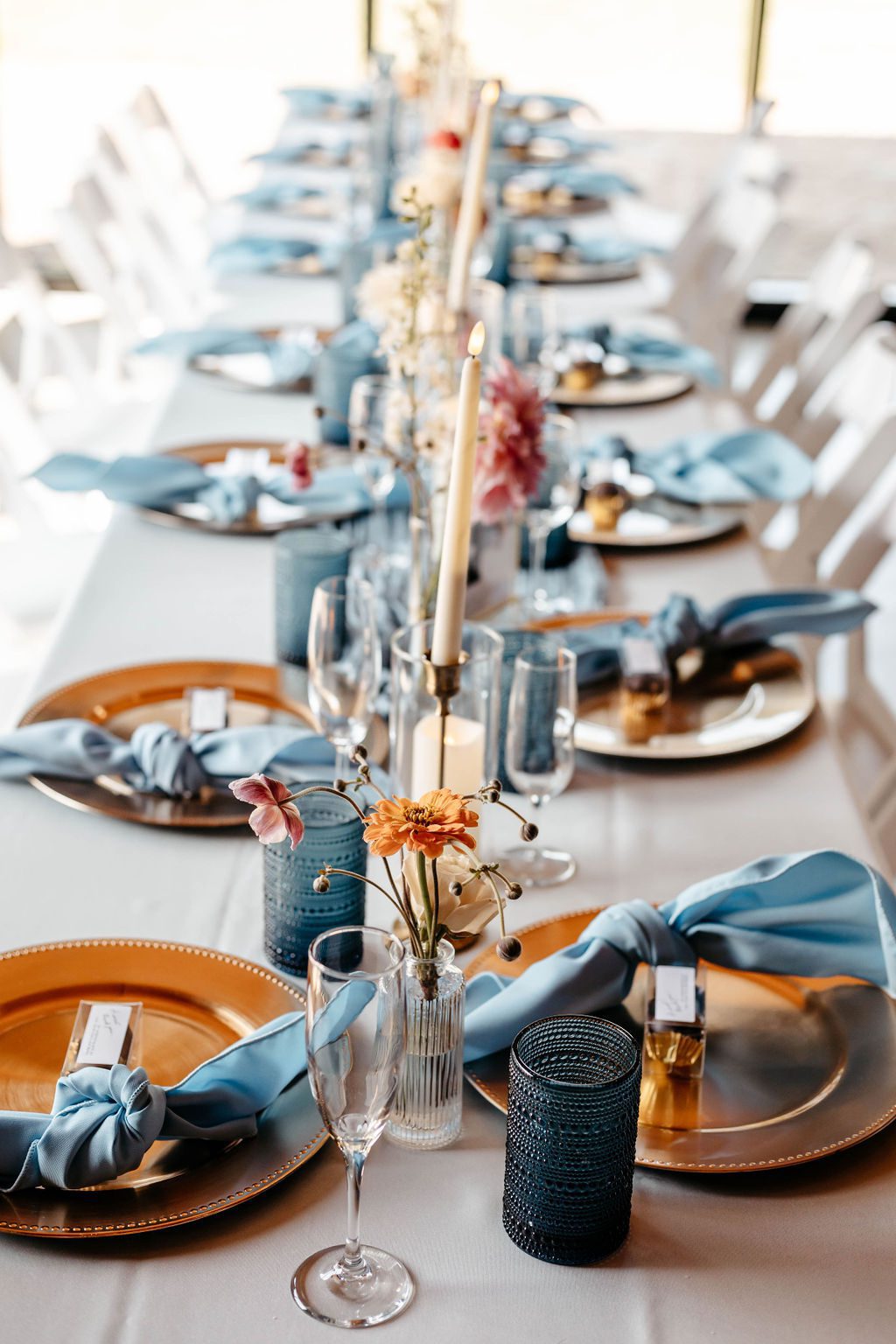 Wedding table styling